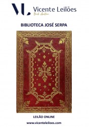 LEILÃO DE LIVROS - BIBLIOTECA JOSÉ SERPA. Parte I a IV